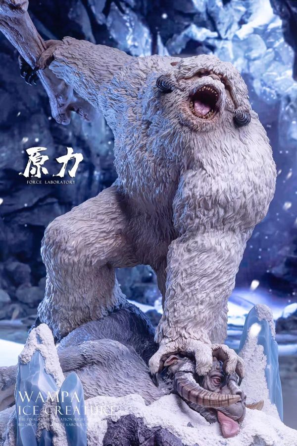 原力實驗室Wampa冰獸雪怪雕像 