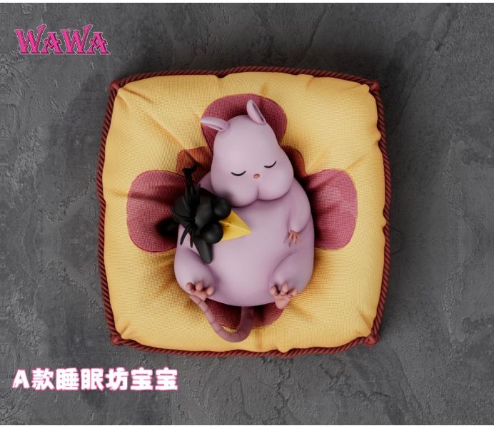 wawa工作室 宮崎駿桌面小擺件系類 睡眠/傲嬌坊寶寶 