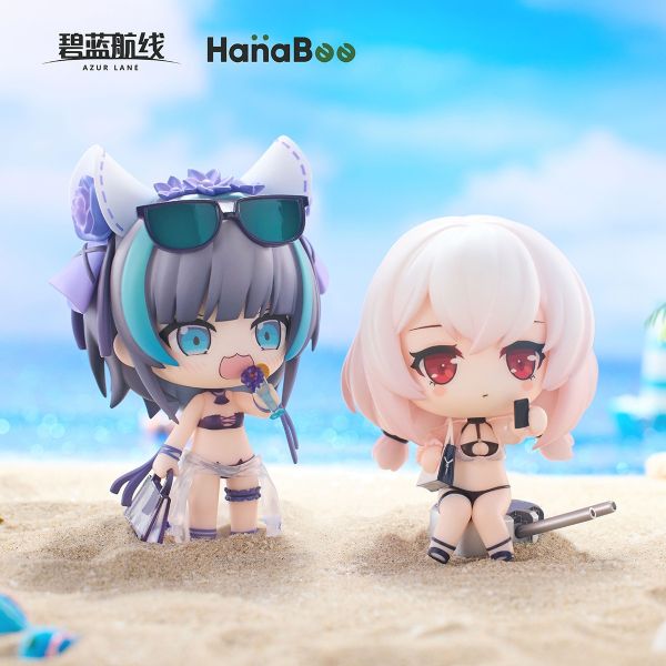 正版授權 Hanabee 碧藍航線 夏日泳裝盒蛋 Vol.2 套裝 