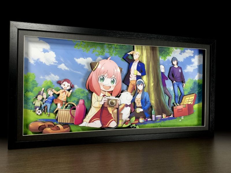 萌萌匠 間諜×過家家阿尼亞3D立體畫 