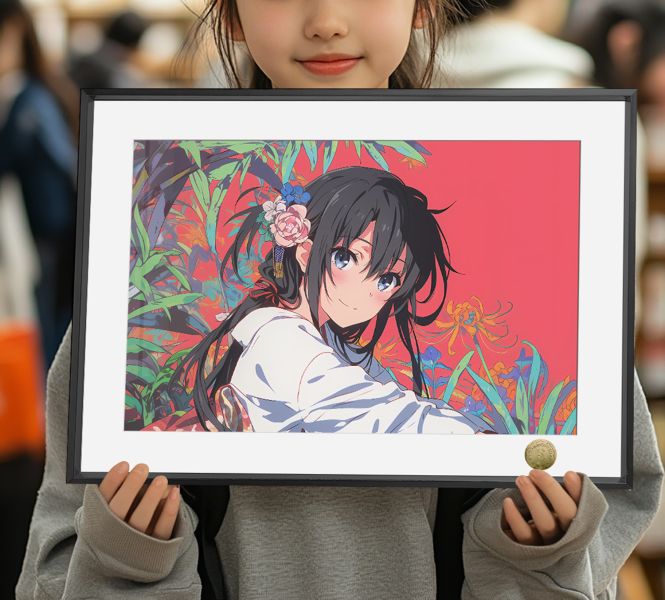 皇呱《日式雪之下雪乃》我的青春戀愛物語果然有問題裝飾畫 