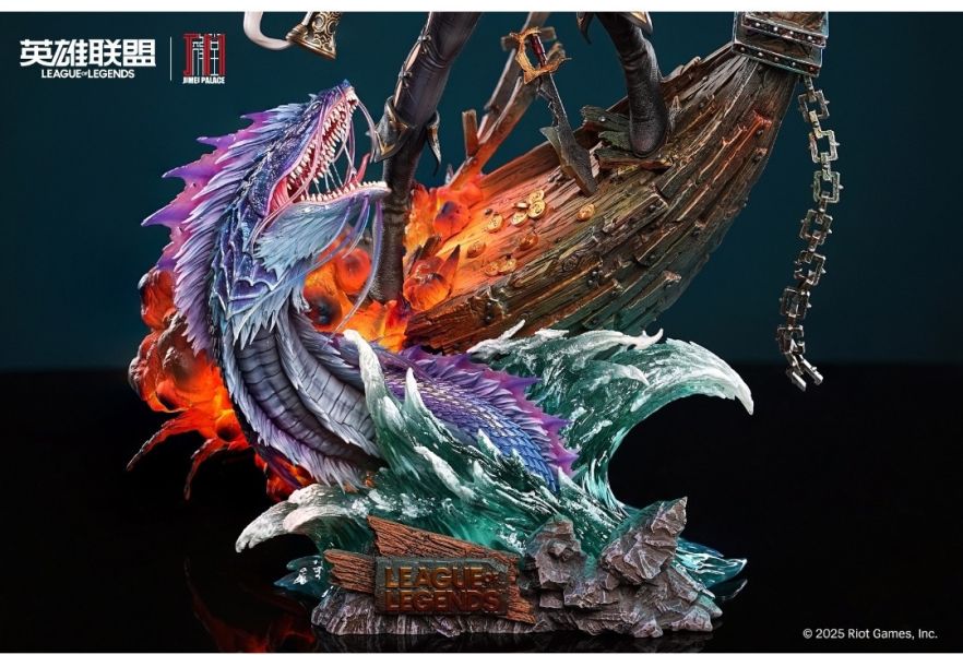 正版授權 集美殿堂《英雄聯盟》賞金獵人 厄運小姐 限量雕像 