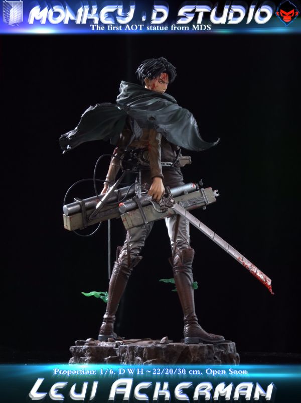 漫奇工作室 1/6 AOT李維兵長 