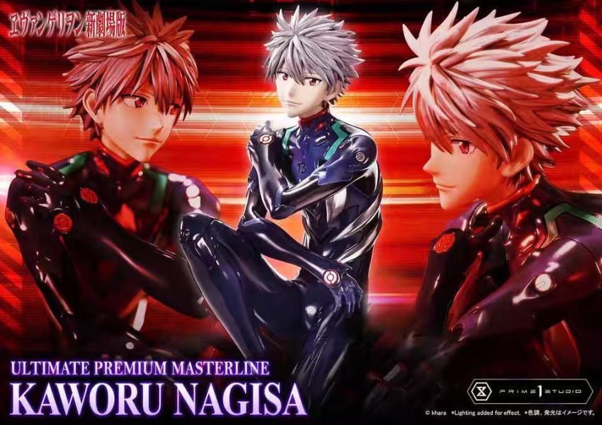 正版授權 Prime 1 Statue 1/4 福音戰士新劇場版 EVA 渚薰 