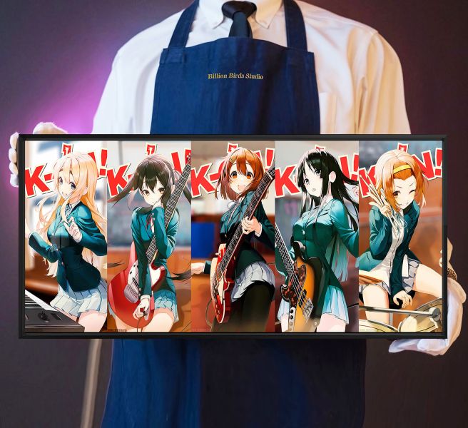 千鳥社《輕音少女單人合集 》鼠標墊裝飾畫 