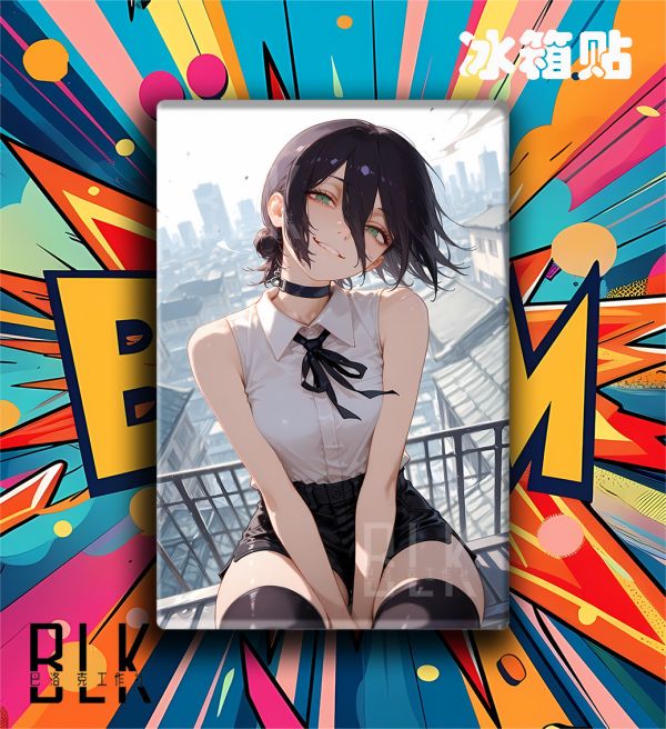 巴洛克《微笑蕾塞》Chainsaw Man鏈鋸人蕾塞篇裝飾畫 