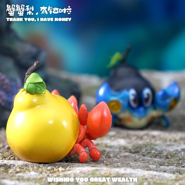 傑刻動漫×動物幫幫農場 有鉗的蟹蟹梨 