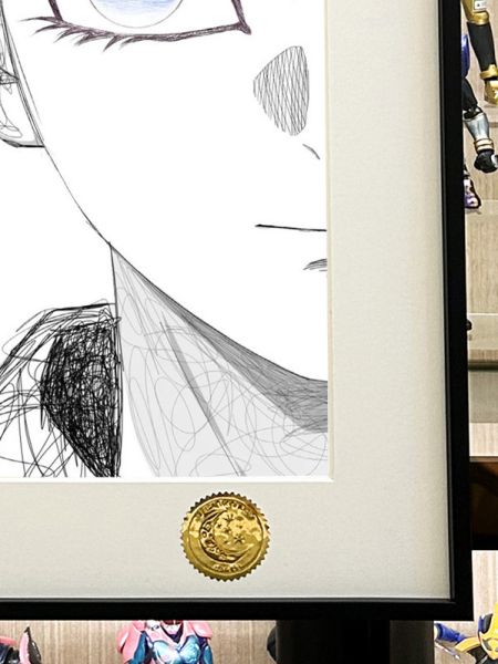 星空《狛治戀雪》鬼滅之刃無限城篇猗窩座裝飾畫 