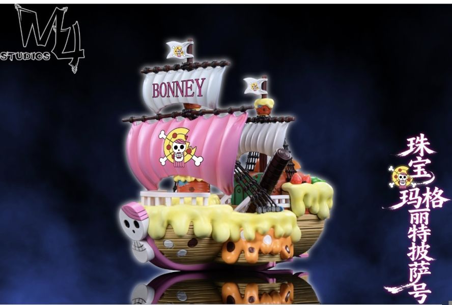 M4 全員船-系列第三十四彈 波尼海賊船 珠寶·瑪格麗特披薩號 