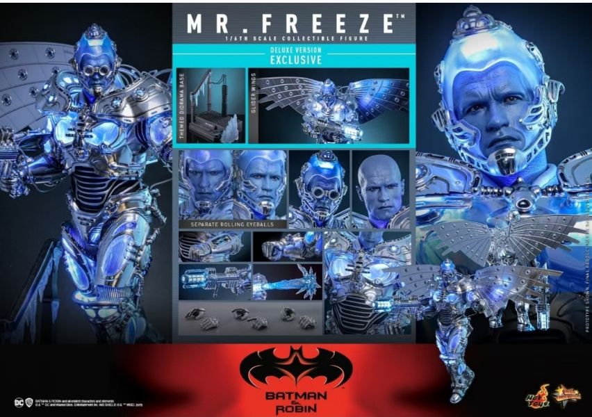 HOTTOYS HT 1/6《蝙蝠俠與羅賓》反派 急凍人 雙版本 