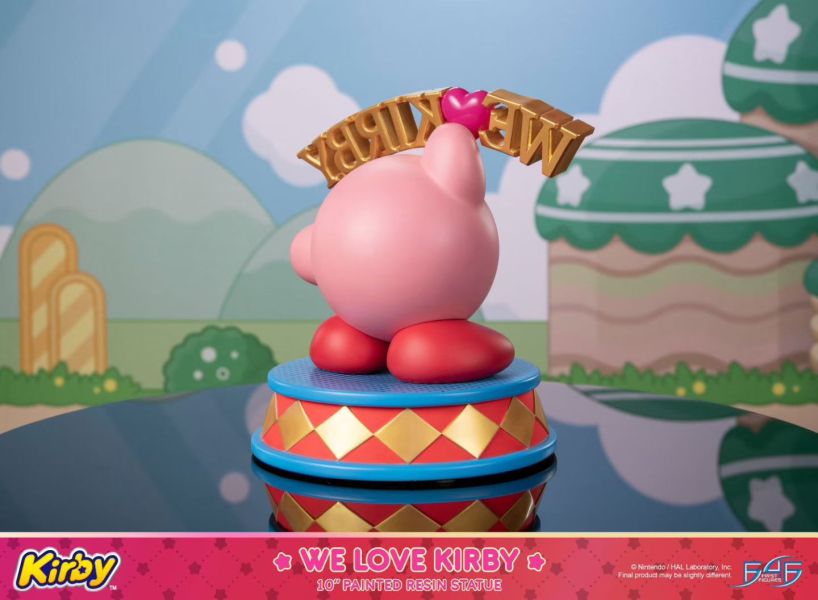 正版授權 First 4 Figures 25cm 星之卡比 Kirby 雕像 