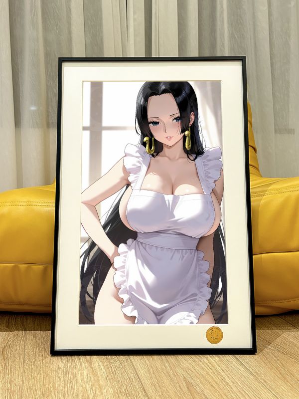 星空《女僕漢庫克》海賊王蛇姬女帝九蛇島裝飾畫 