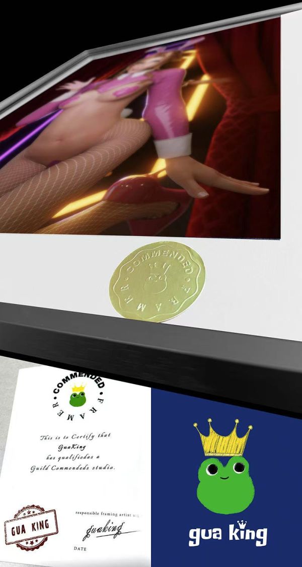 皇呱 《蒂法愛麗絲3D 兔女郎》最終幻想7裝飾畫 