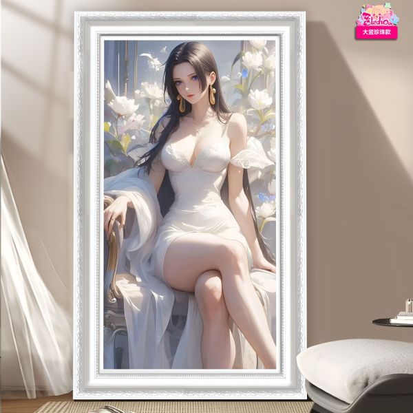 阿喵畫社 花早遇間女帝高清裝飾畫 