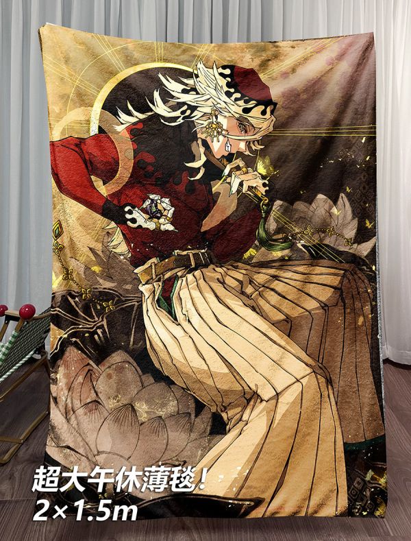 千鳥社《猗窩座&童魔》鬼滅之刃十二鬼月上弦之叄裝飾畫 