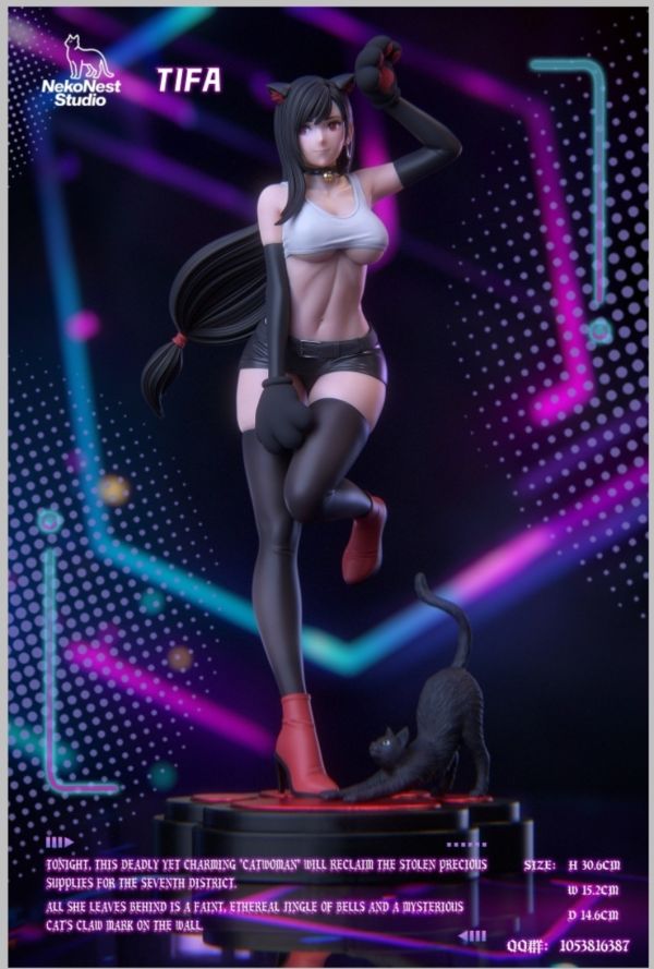NekoNest Studio Tifa貓女郎 1/6雕像 