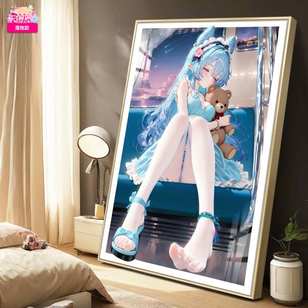 阿喵畫社 流星守月夢見月瑞希裝飾畫 