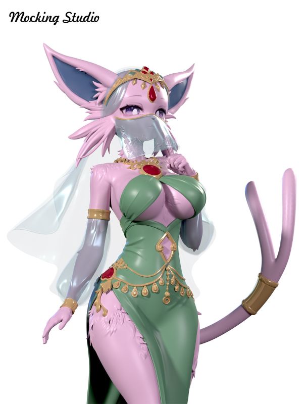 主意玩家 擬人系列 西域舞娘太陽伊布 
