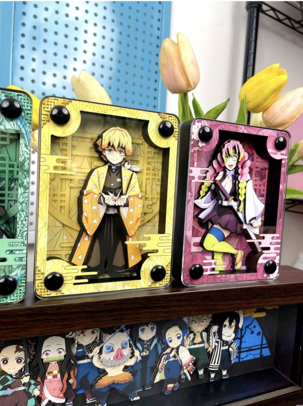 萌萌匠 鬼滅之刃 亞克力立體卡雕方磚二代磚 