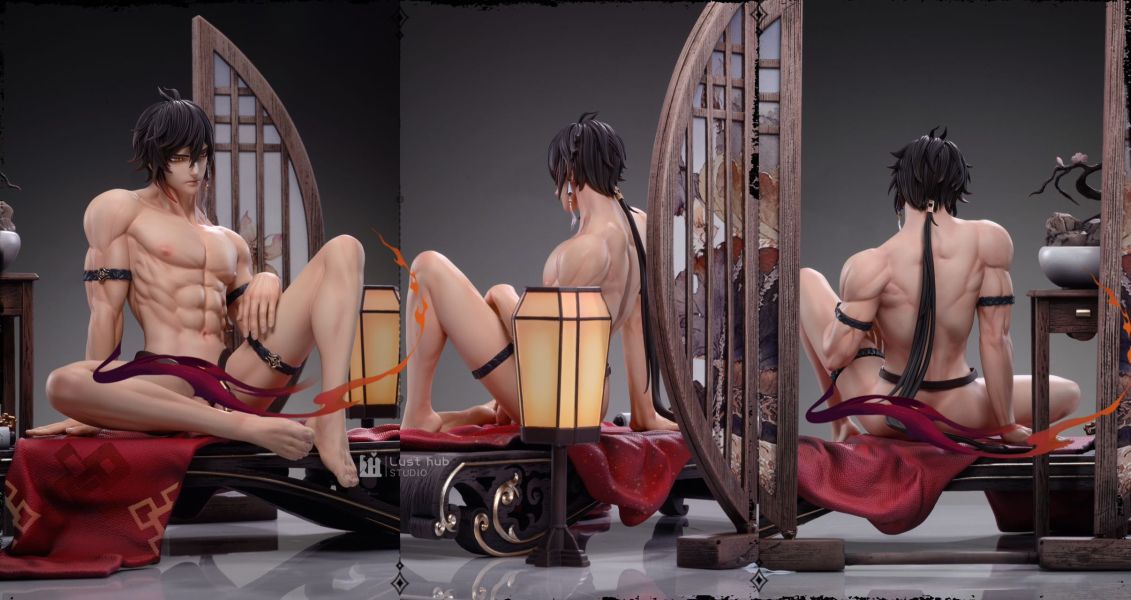 Lust hub工作室（Lust hub Studio）鍾師傅和葉天帝的休息日（鍾離/楓原萬葉） 