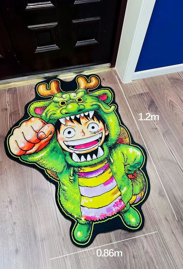 千鳥社《魯夫龍裝地毯》 海賊王魯夫龍年新年限定地毯 