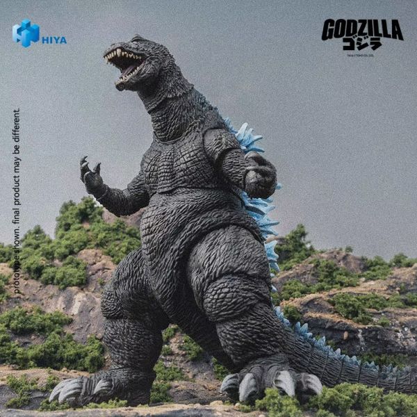 正版授權 HIYA海雅玩具 18cm 哥斯拉魔斯拉王者基多拉 大怪獸總攻擊 2001哥斯拉 