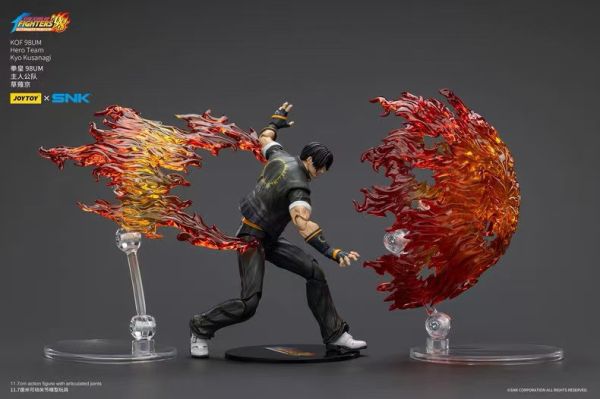 JOYTOY 1/18 SNK系列 拳皇98UM 主人公隊 