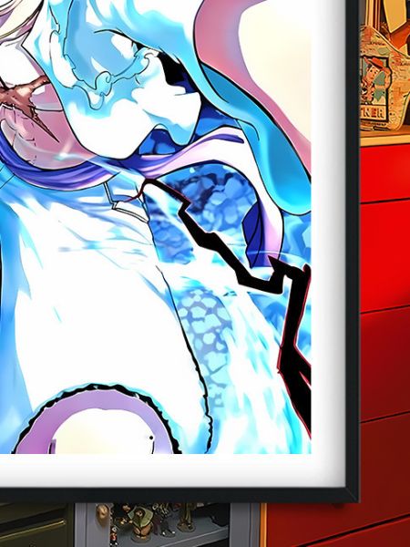 巴洛克《尼卡魯夫》草帽小子四皇五檔海賊王裝飾畫冰箱貼 