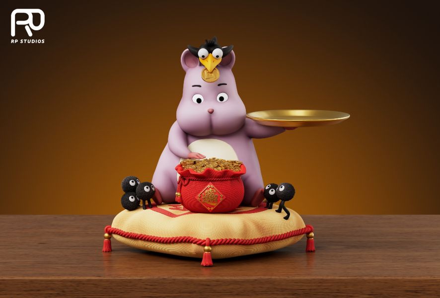 rp studio 坊寶寶招財收納擺件 