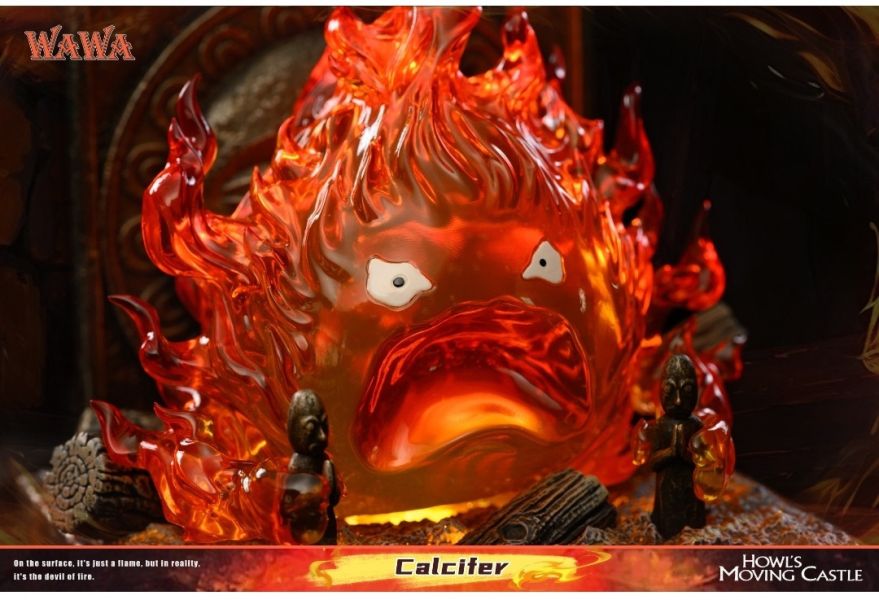 wawa工作室 宮崎駿桌面小擺件-生氣的卡西法 