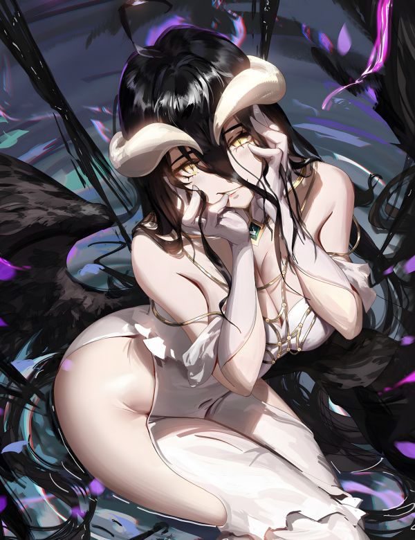 H2工作室 《雅兒貝德》Overlord不死者之王骨王裝飾畫 