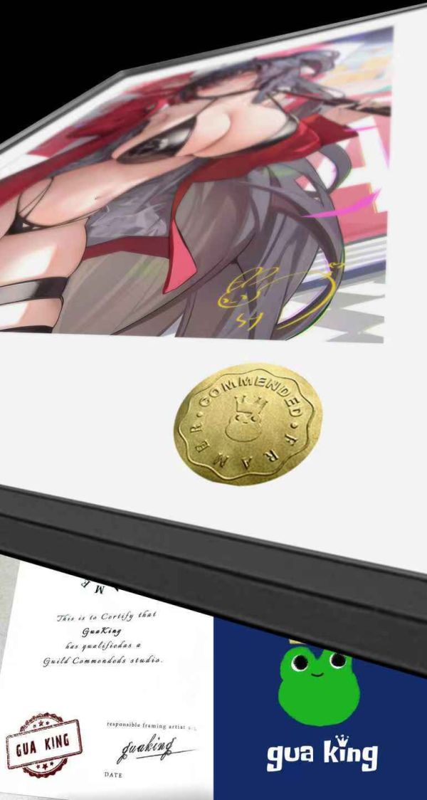 皇呱 《大鳳單人》碧藍航線鷯大鳳艦娘指揮官重櫻航空母艦周邊裝飾畫 