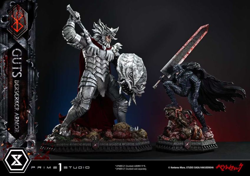 正版授權 Prime 1 Statue 1/4 劍風傳奇 格斯 狂戰士甲冑版 