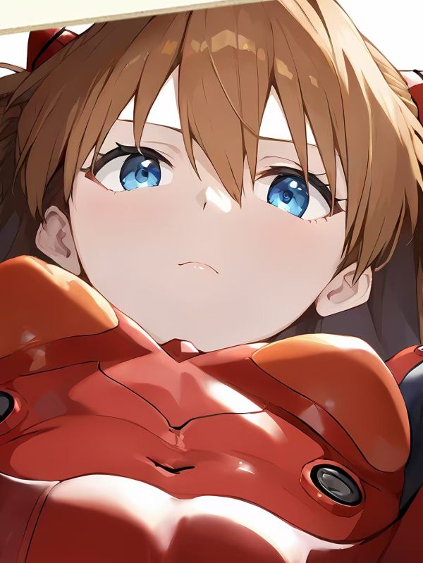 星空工作室 《惣流·明日香》新世紀福音戰士EVA2號機裝飾畫 