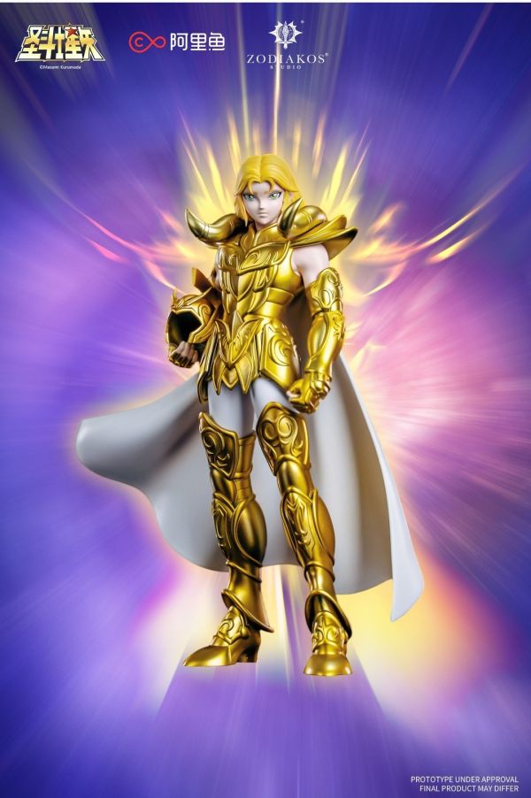 正版授權 Zodiakos鑄刻工作室 《聖鬥士星矢》黃金聖鬥士星耀系列第一彈 十二宮戰士的永恆傳奇 