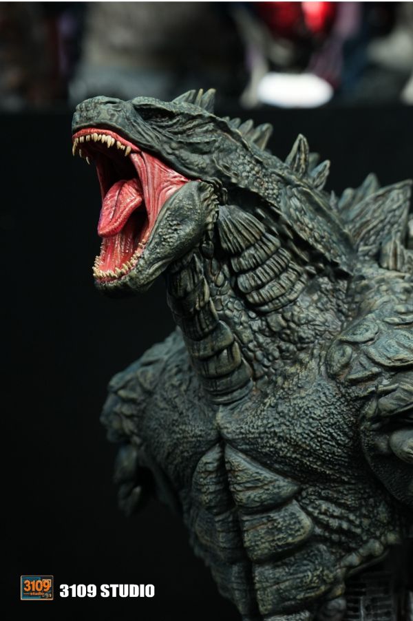 3109工作室 哥斯拉 半身像 