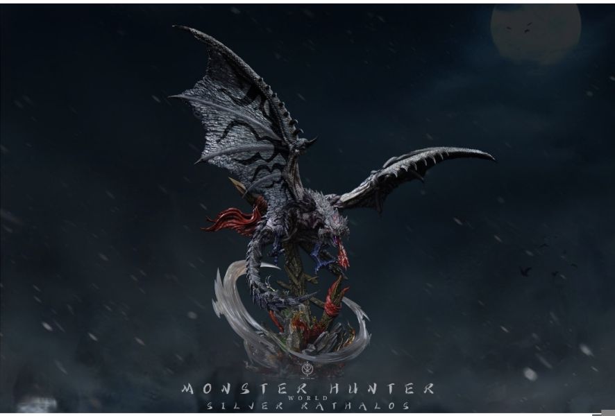 Edge studio 怪物獵人（雄火龍 銀火龍 蒼火龍） 
