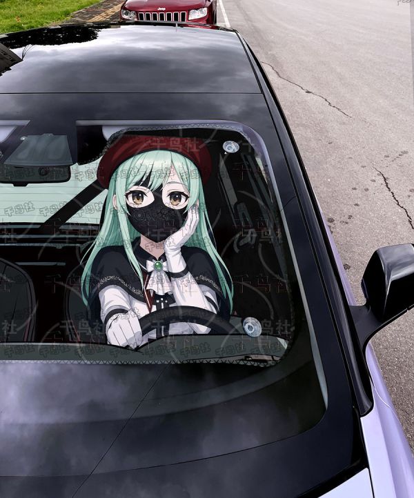 千鳥社《汽車前擋遮陽-若葉睦》BanG Dream 