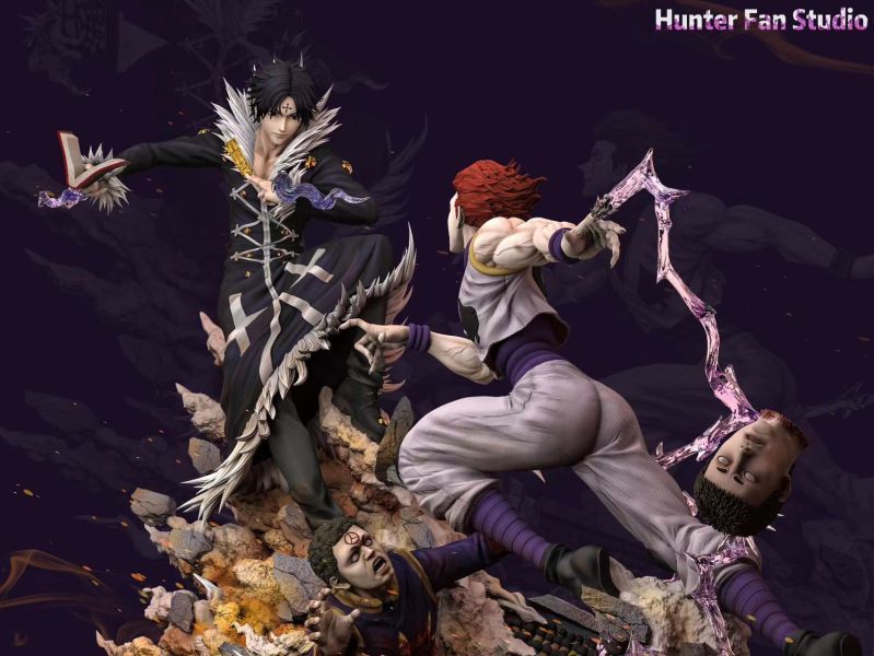 【現貨】HUNTER FAN STUDIO  對戰系列 團長庫洛洛vs西索 
