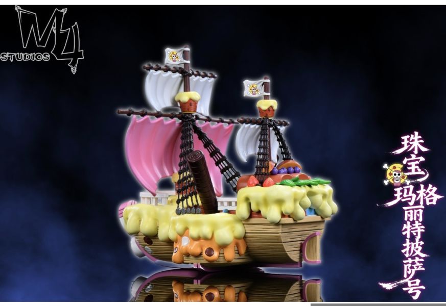M4 全員船-系列第三十四彈 波尼海賊船 珠寶·瑪格麗特披薩號 