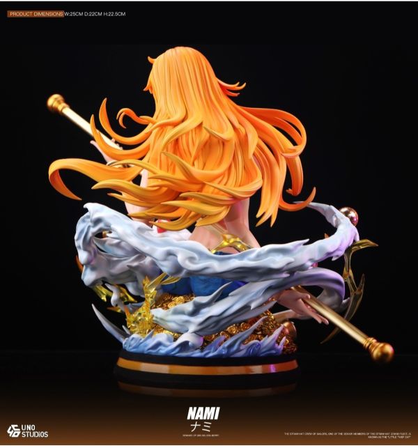 UNO工作室 海賊王 1/4 NAMI 娜美桌擺件胸像 