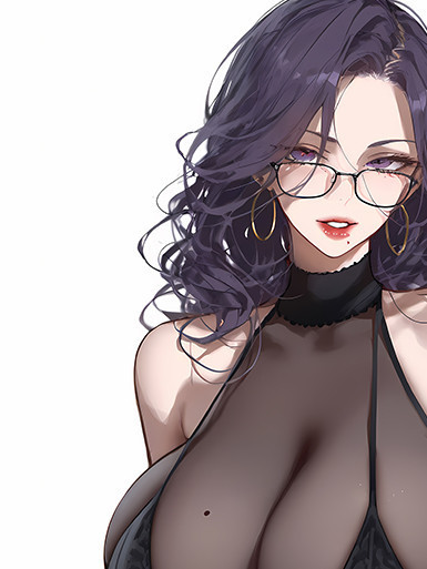 巴洛克《黑絲金美庭》美麗新世界金組長裝飾畫冰箱貼 