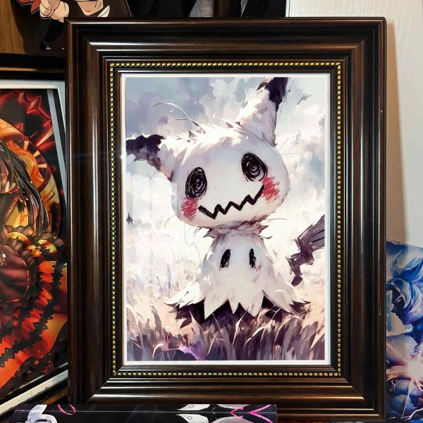 阿喵畫社 謎擬丘寶可夢桌面擺臺 