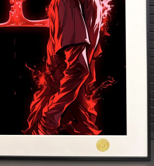 H2工作室 《L》死亡筆記 裝飾畫 