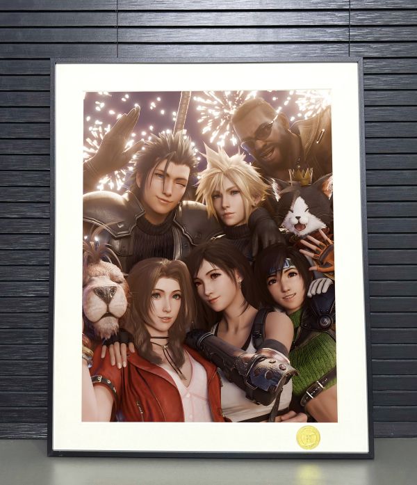 H2工作室 《最終幻想7重製版》FF7R裝飾畫 
