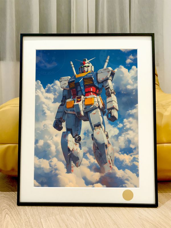 星空 《天空高達》機動戰士高達GUNDAM敢達元祖裝飾畫 
