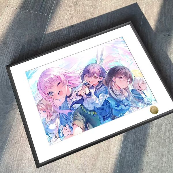 皇呱 《MY GO!!!!!迷途之子》BanG Dream! 高鬆燈千早愛音裝飾畫 