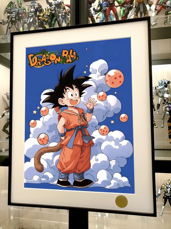 星空《悟空龍珠》七龍珠卡卡羅特超級賽亞人Goku裝飾畫 