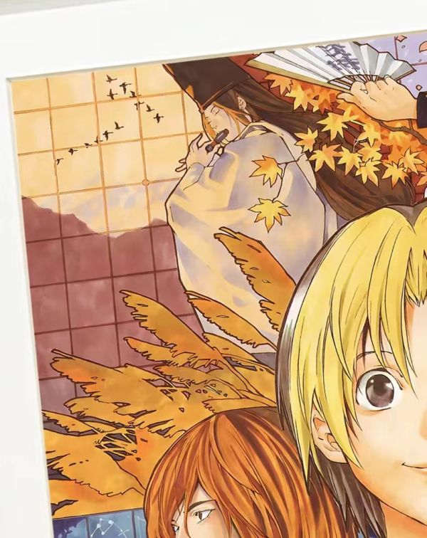 星空《棋魂》棋靈王進藤光藤原佐爲塔矢亮裝飾畫 