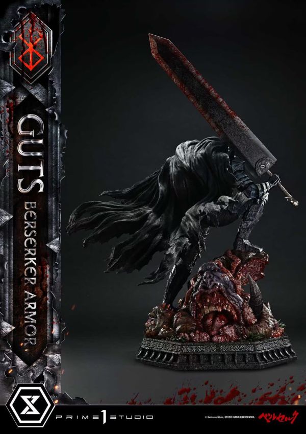 正版授權 Prime 1 Statue 1/4 劍風傳奇 格斯 狂戰士甲冑版 